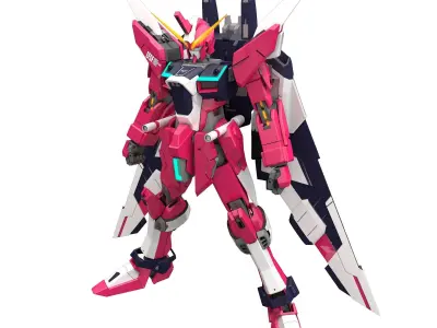Gundam MG ZGMF-X19A Infinite Justice 3D model