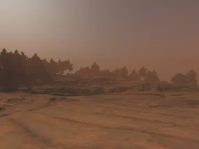 Rocky terrain  3D model