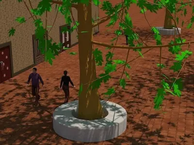 The Doors  Low-poly 3D model