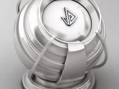 VRAY SHADER---METAL---Silver Texture