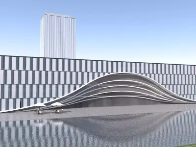 Building 01 3D model