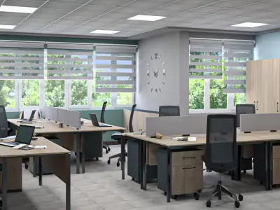 Office Design 2 3dsmax and vray  3D model