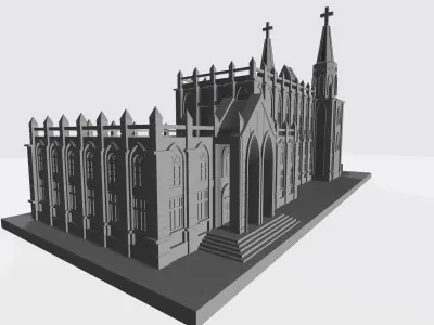 church Free 3D print model