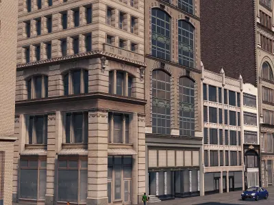 129 5Th Ave Low-poly 3D model