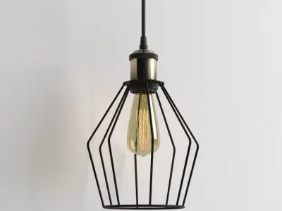 Hanging lamp LOFT HOUSE P-69 3D model