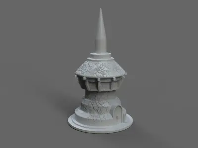 House fantasy tower  3D model