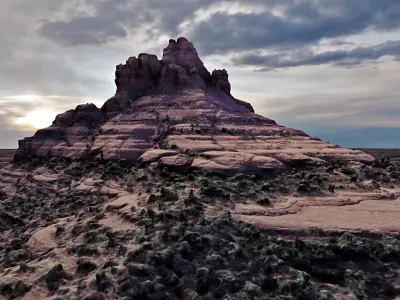 Bell Rock Multipurpose 3D Terrain Model 3D model