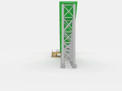 Waterpark Slide 13 3D model