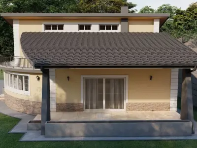 House 06 Exterior 3D model