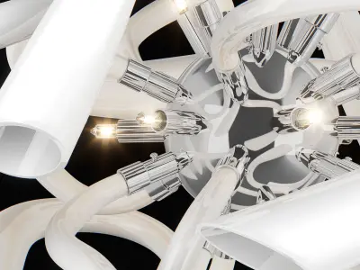 89212x Stella Lightstar Chandelier 3D model