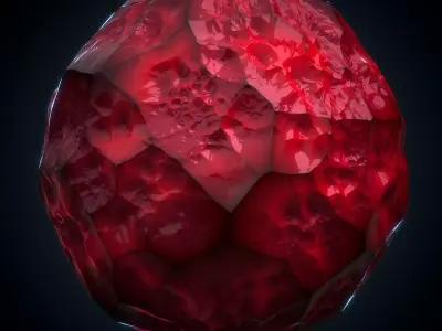 Crystal material - VOL 24 - Maps - Sbsar Texture