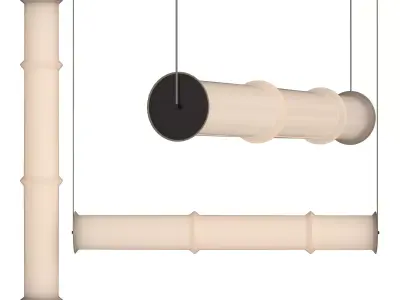 Canna Pendant Light 3D model