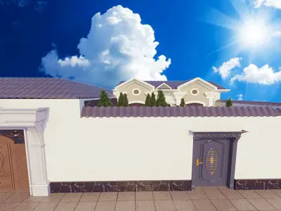 exterior  3D model get