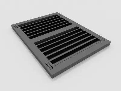 SCI FI PANEL MODEL X 11 3D model