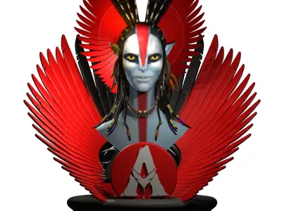 Varang Navi Villain Bust 3D print model