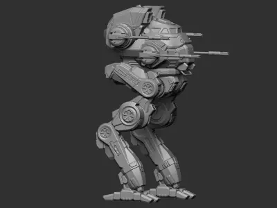 Mecha Locust 3D print model