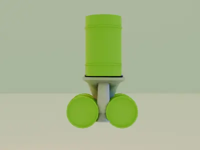 Skibidi Toxic Skull  3D model