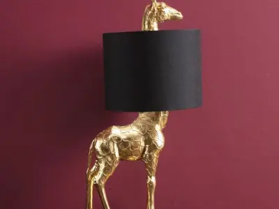 GIRAFFE TABLE LAMP 3D print model
