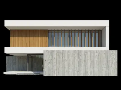 Modern Villa Design 003 3D model