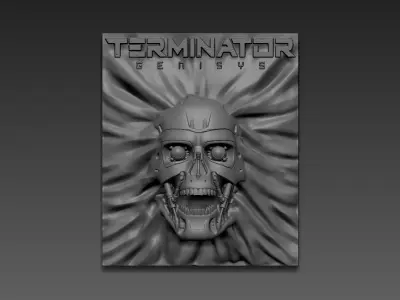 Terminator Genesis panel 3D print model
