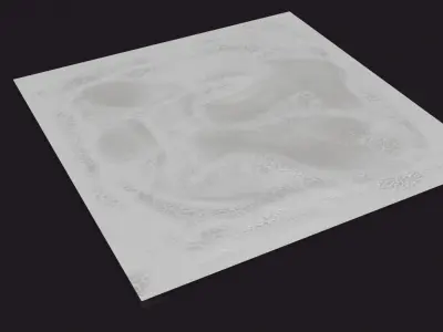 High Resolution  Floor Tile Pack  Low-poly 3D model