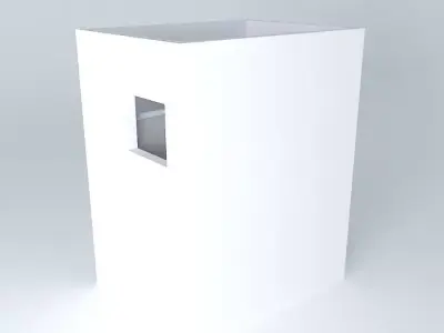 rubensedson box with door Free 3D model