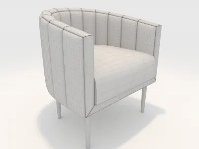 Armchair 28 3D model