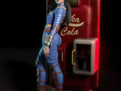 Lucy from Fallout 3D print model