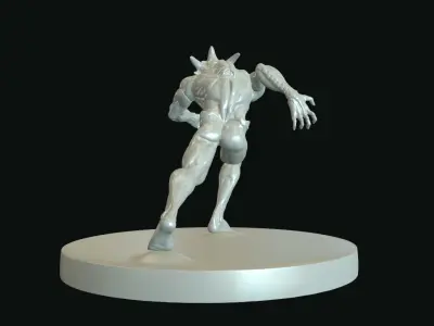 Raisher the Sky Reaper Printable Attack Pose pack 3D print model