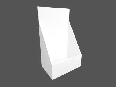 Table Top Display Stand v2 001 Low-poly 3D model