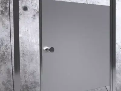 Glass Door  3D model