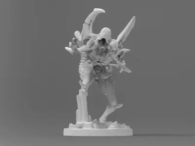 All 4 Adults - Hunters - Alien - Xeno of Nemesis 3D print model