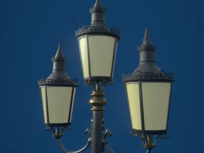 Street Lamp  3D model buy