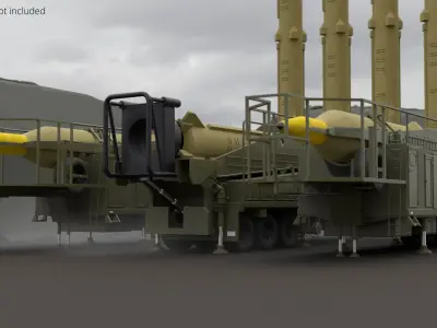  Strategic Missile Launch Trailer 