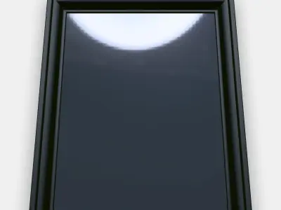 TOFTBYN Mirror 4 Low-poly 3D model