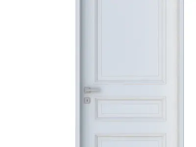 Room Door Type 19 3D print model