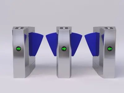 Security Barrier 3D model