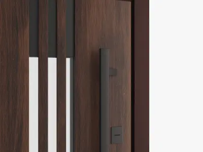 Entrance door Revolution 3D model