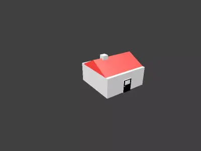 Small house 3D model