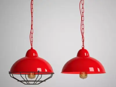 Hanging Lamp LOFT HOUSE P-89 P-91 3D model
