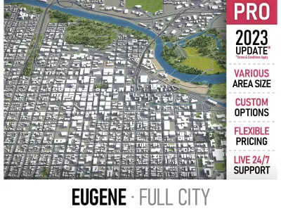 Eugene  Low-poly 3D model