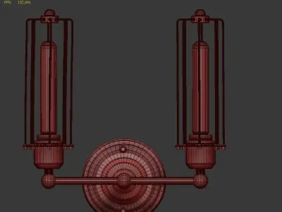 Sconce 6 Loft Design 3D model