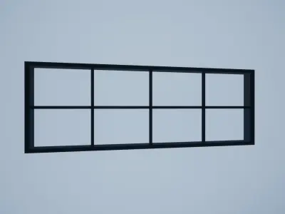 Door And Windows Collection Low-poly 3D model