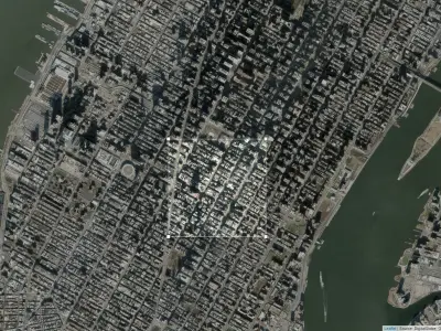 Cityscape New York USA fragment city 3D model order