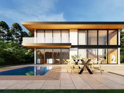 Modern House 3D model