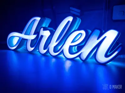 Led lamp - Arlen 3D print model