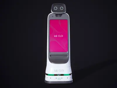 Promotional Robot LG Cloi Guidebot PBR 