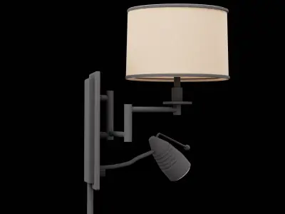 Living Room Lamp Low-poly 3D model order