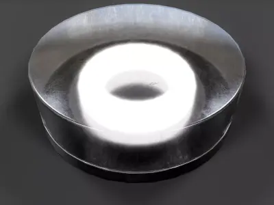 Bathroom Ceiling Light V01 - Low Poly Low-poly 3D model