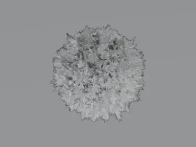 realistic fur 3D model